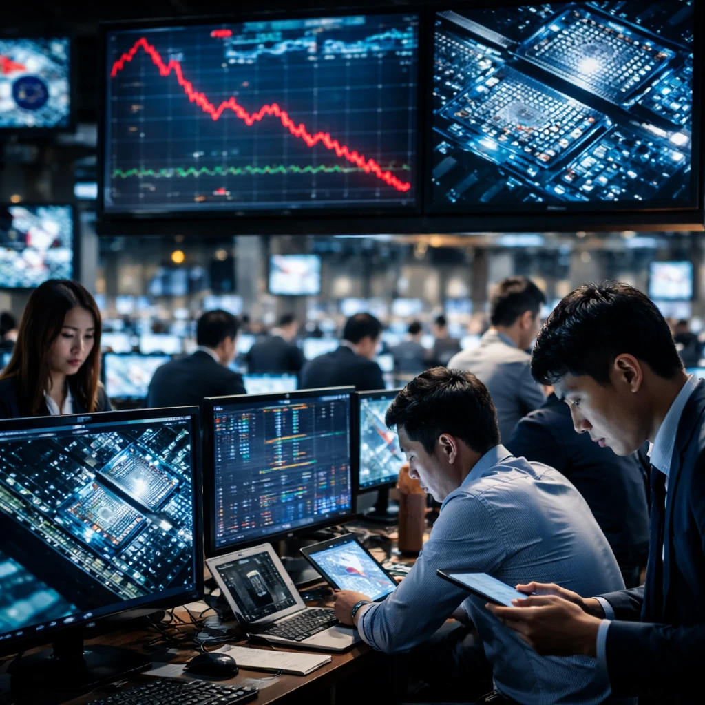 Asian Markets Slip as AI Valuation Concerns Overshadow Samsung’s Strong Quarter