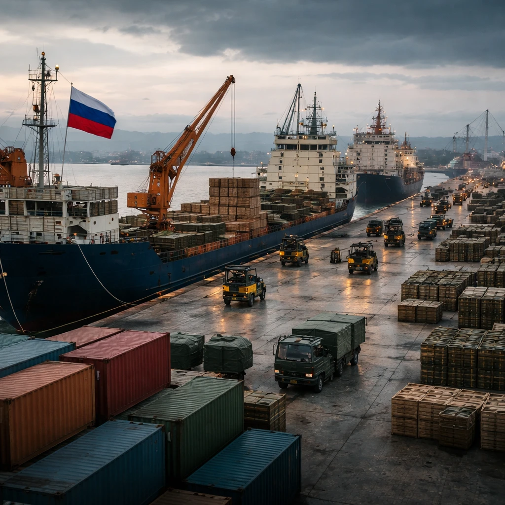 North Korean Forces and Arms Tighten Military Link with Russia in Ukraine Conflict