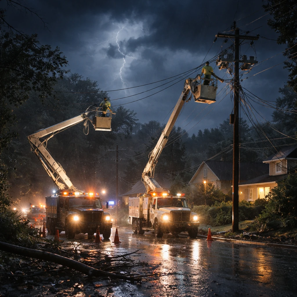 Jefferies Flags Utility Outages During Early July Heat and Storms