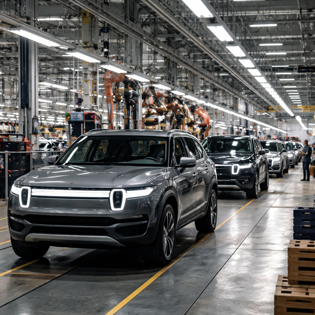 Rivian Shares Slip After Surprise Equity Offering, Despite Strong Preliminary Q2 Results