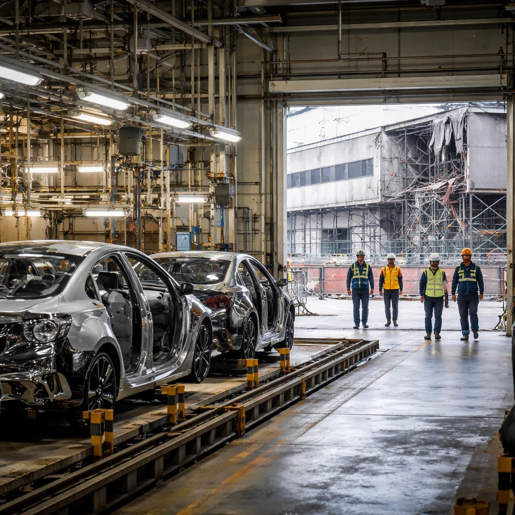 Toyota Poised for Fifth Straight Quarterly Profit Decline as Quake Adds Supply-Chain Strain