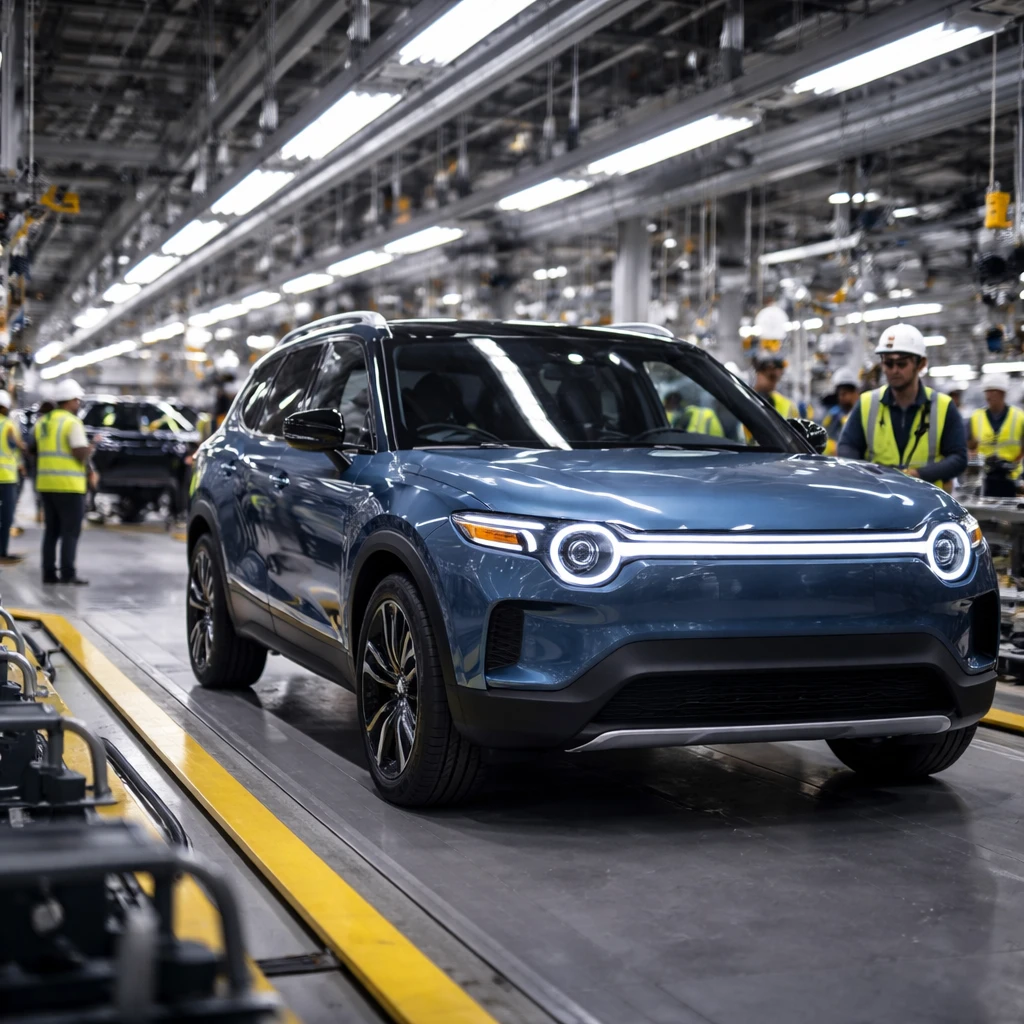 Rivian Shares Drop After CFO Announcement as R2 Rollout Looms