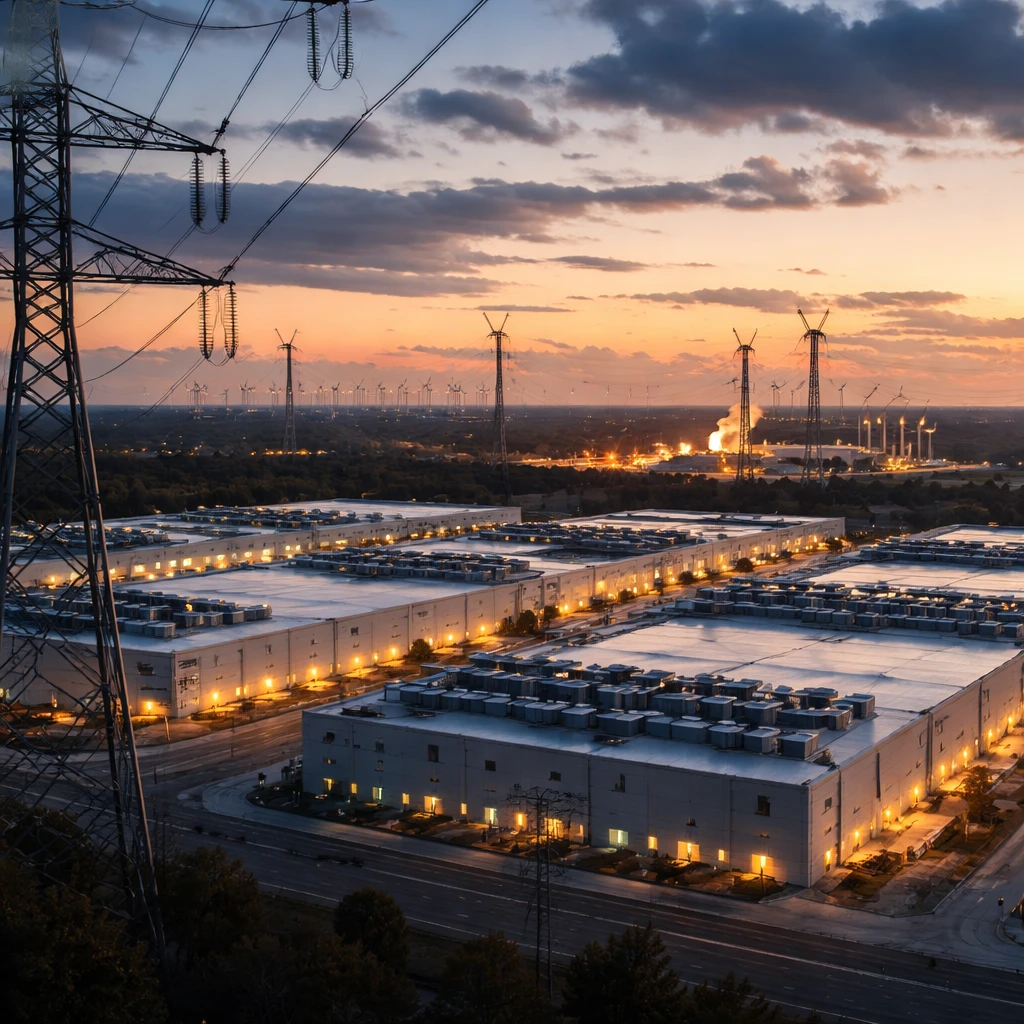 U.S. Grid Strains as Data Center Power Needs Climb — Who Stands to Gain