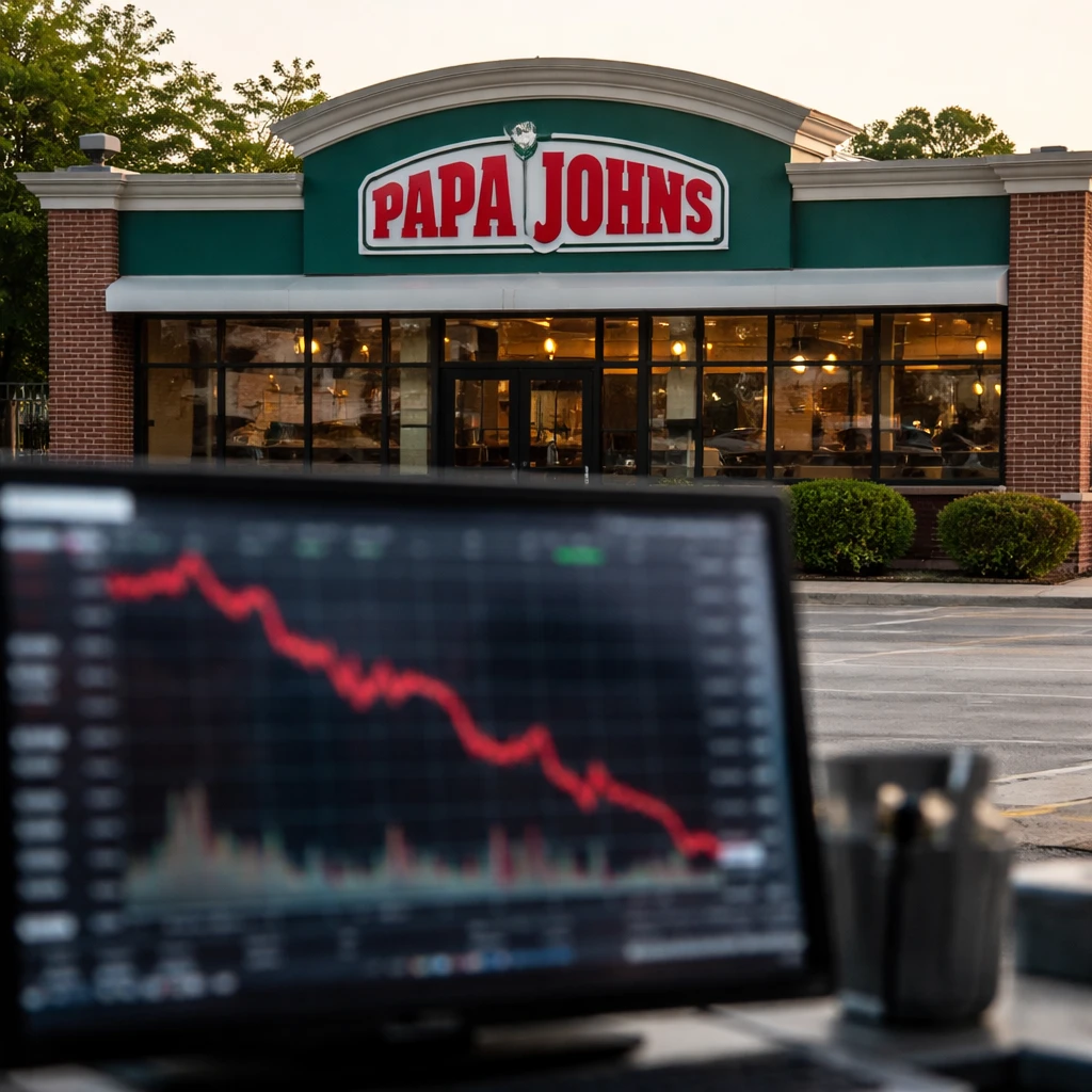 Papa John's Shares Slip After BofA Downgrade and Management Shakeup