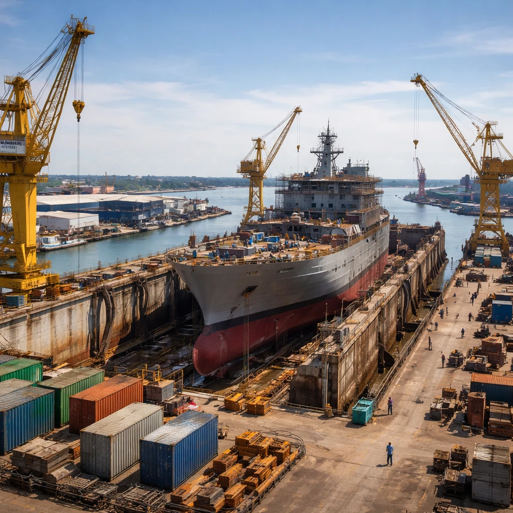 Indian government launches OFS to sell up to 5.04% stake in Cochin Shipyard
