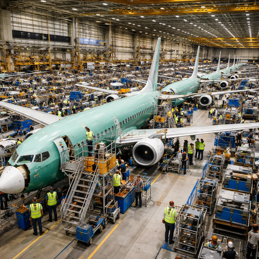 Fitch Moves Boeing Outlook to Positive Citing Durable Production Ramp