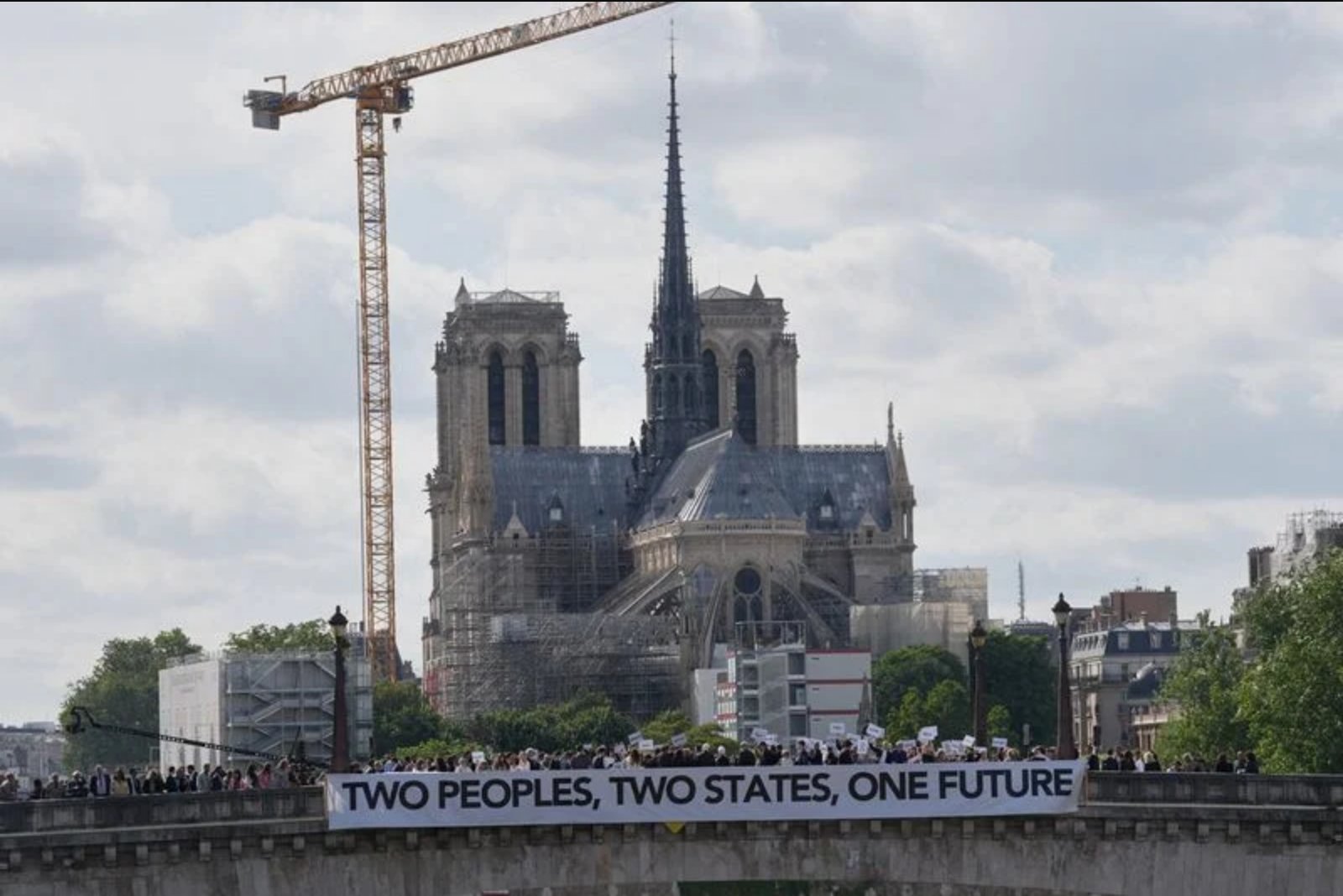 Civil Society Leaders Urge Global Backing for Two-State Path at Paris Meeting