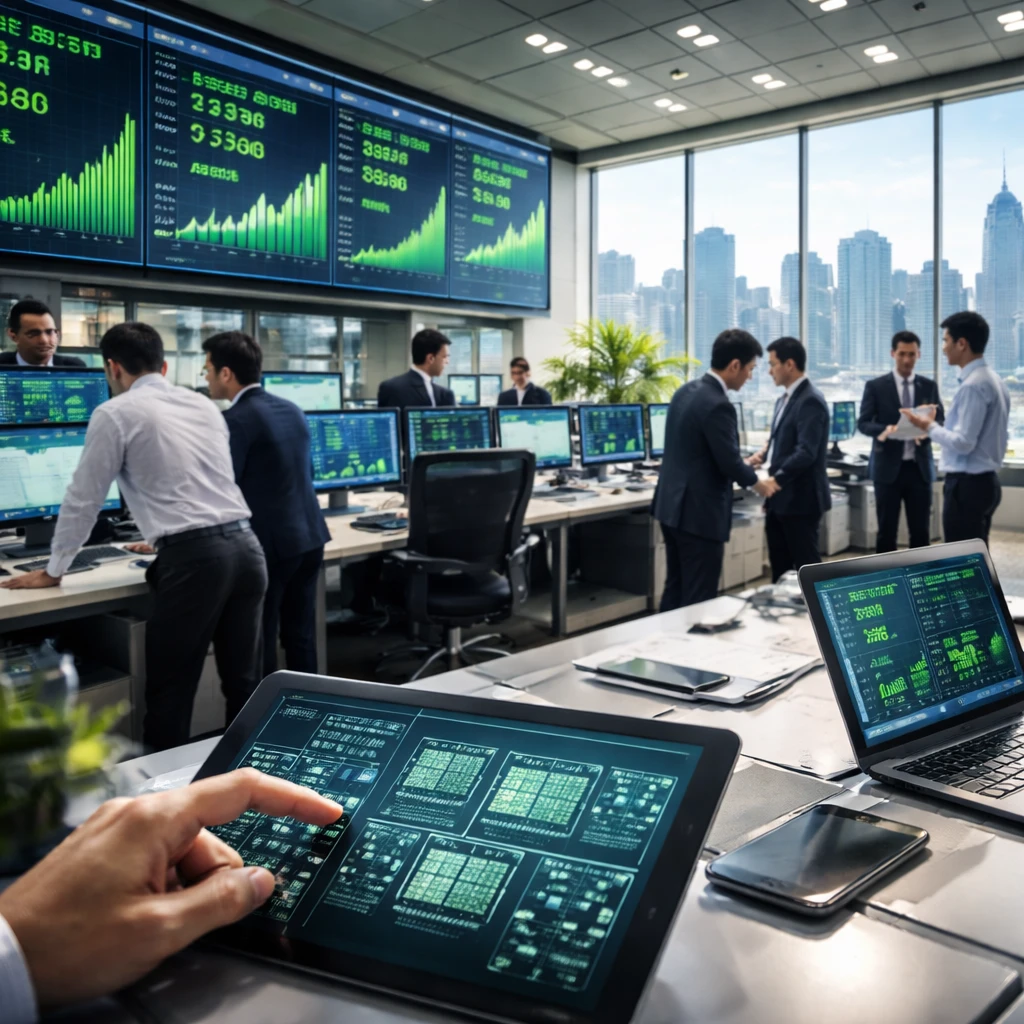 Asian Markets Lifted by AI Momentum as KOSPI Climbs to New Record