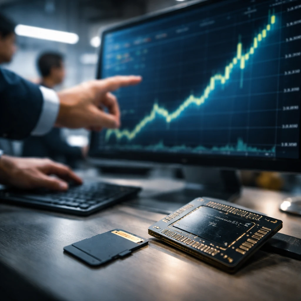 SanDisk Shares Jump After Analyst Upgrade and Strong Peer Results Lift NAND Outlook