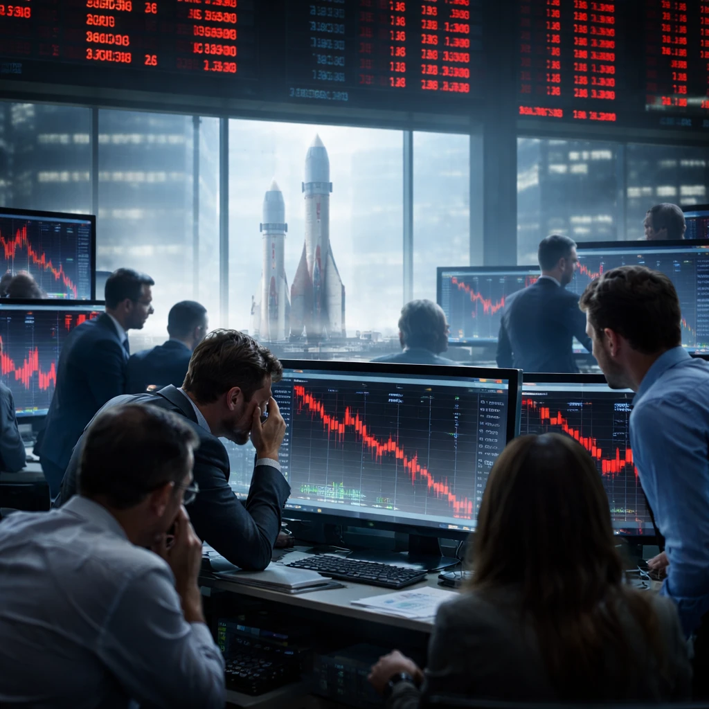 Space Exploration Technologies Shares Plunge After Shock Capex, Lockup Expiry Nears