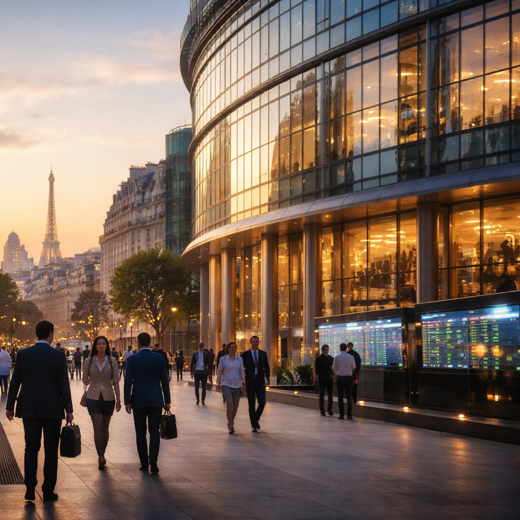 Paris Stocks Close Higher; CAC 40 Reaches New Record High