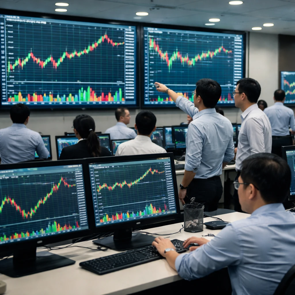 Taiwan market ends flat as individual stocks swing sharply