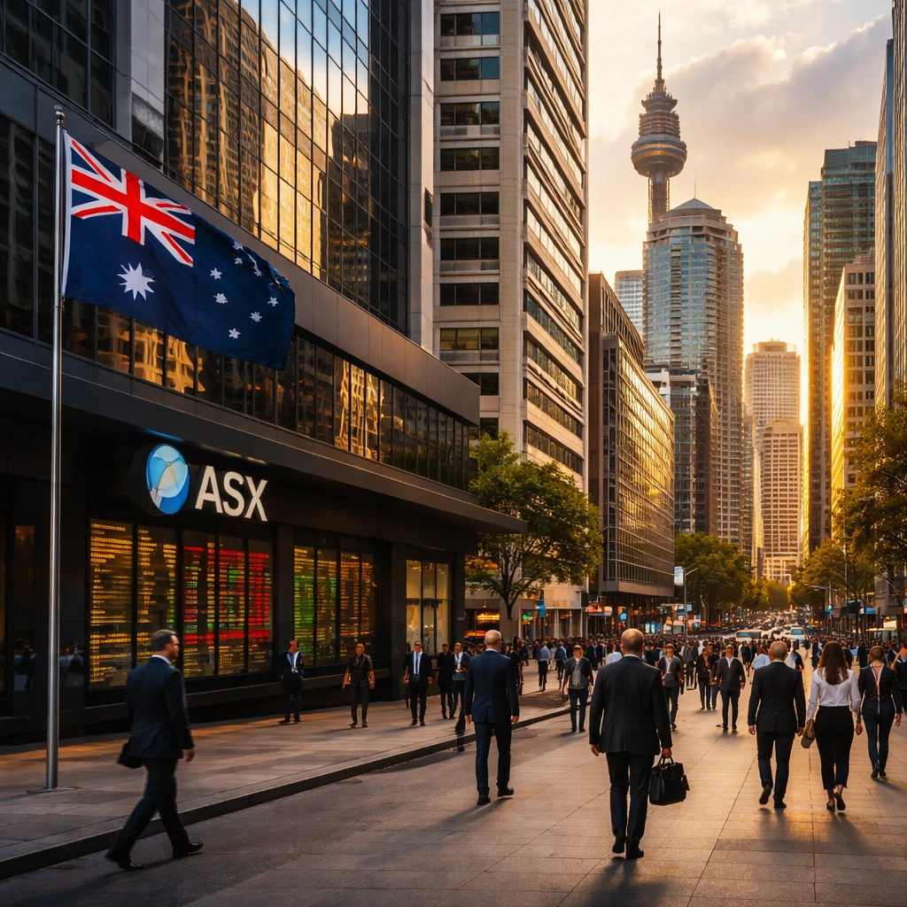 Australian Shares Slip as Mining, Telecoms and Gold Names Weigh on ASX 200