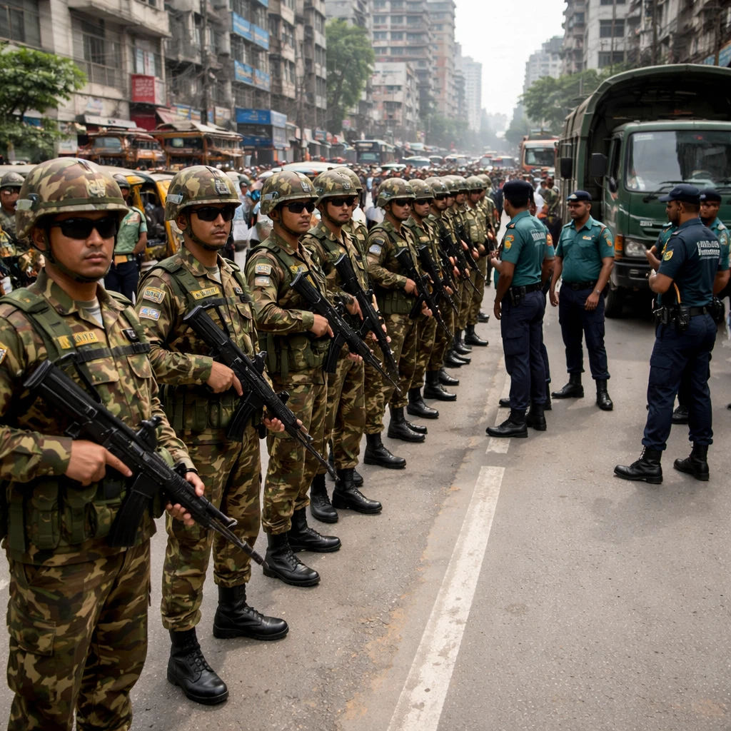 Bangladesh mobilises troops in six districts ahead of Awami League anniversary