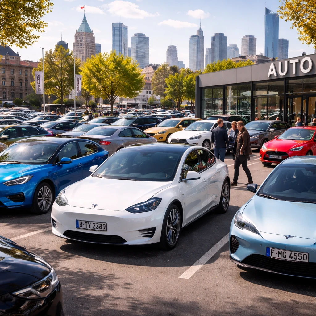 European Auto Market Advances in April as EVs and Chinese Brands Gain Traction