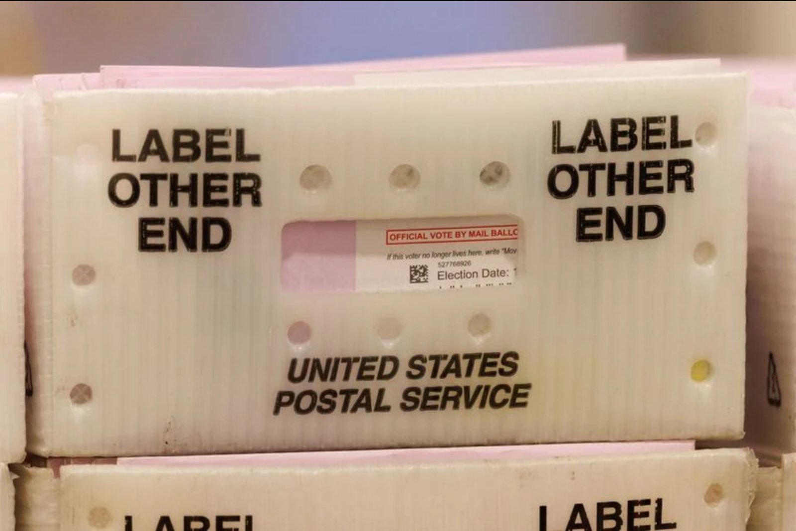 Postal Service Defends Rule Requiring States to Share Mail‑ballot Recipient Lists