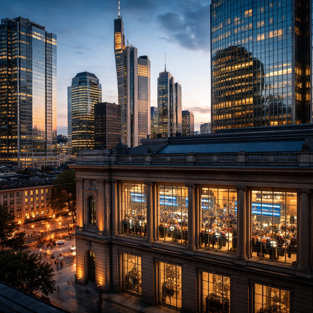 German Equities End Mixed; DAX Climbs to One-Month High