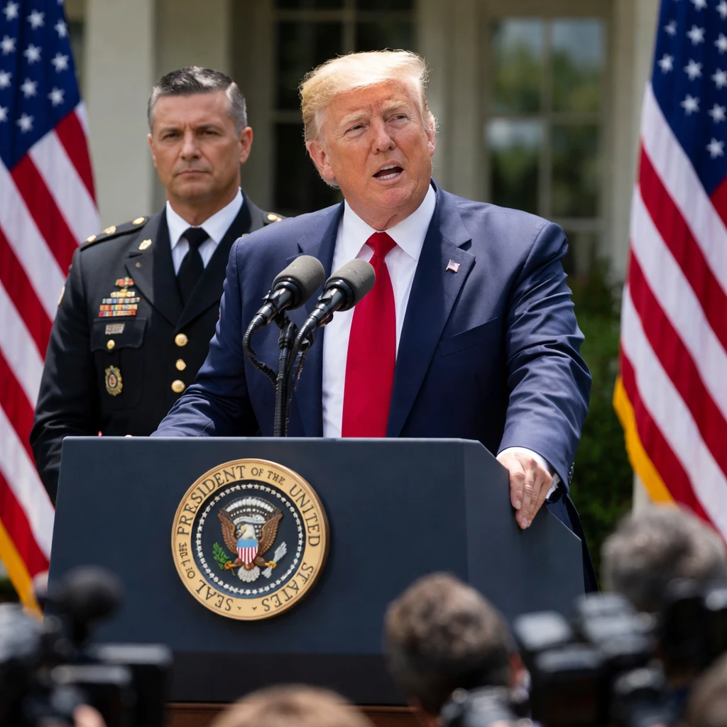 Trump Voices Support for Defense Secretary Hegseth, Rejects Report of Tensions Over Munitions