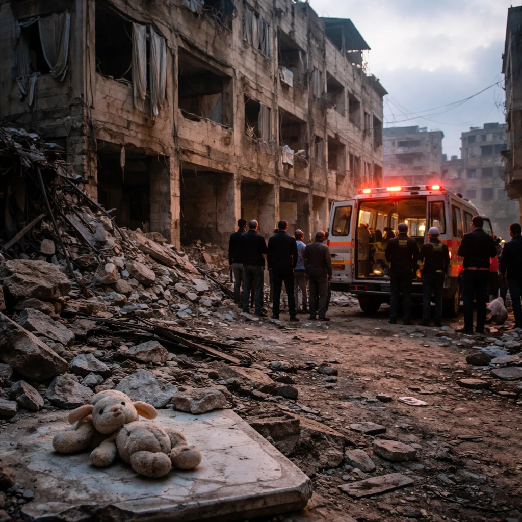 Airstrike in Nuseirat Refugee Camp Kills Infant and Parents, Gaza Medics Say