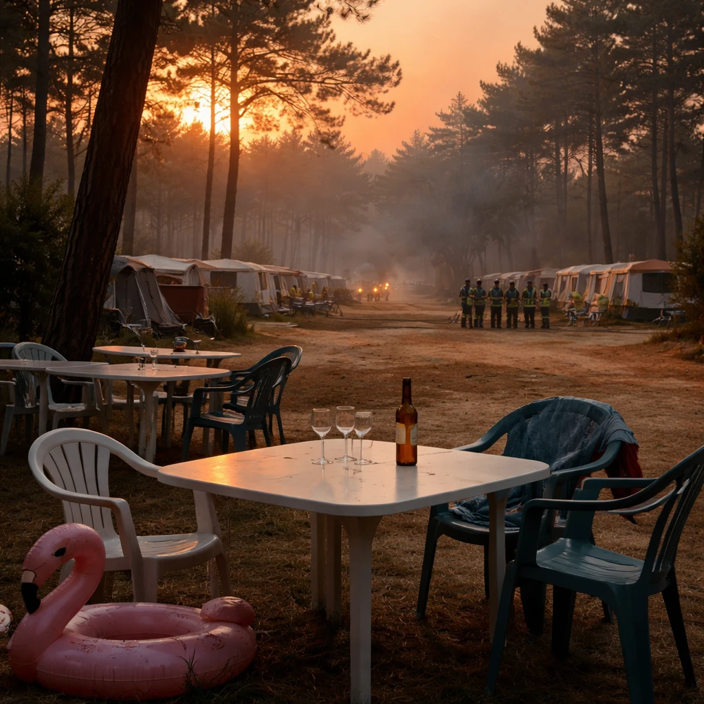 France’s Beloved Camping Tradition Confronts an Escalating Wildfire Threat