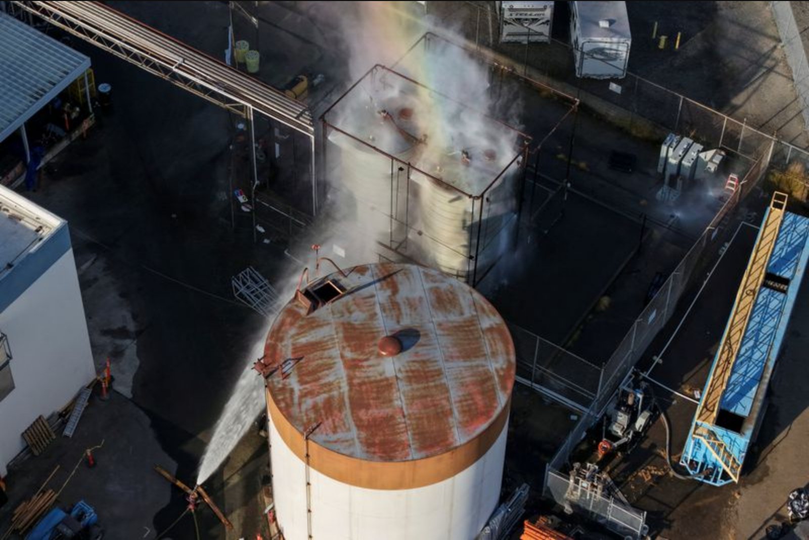 Mass Evacuations Ordered in Garden Grove After Chemical Tank Malfunctions