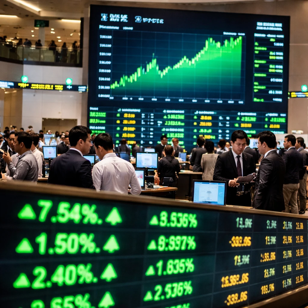 Jakarta Stocks Rise as Infrastructure, Financials and Agriculture Lead Gains