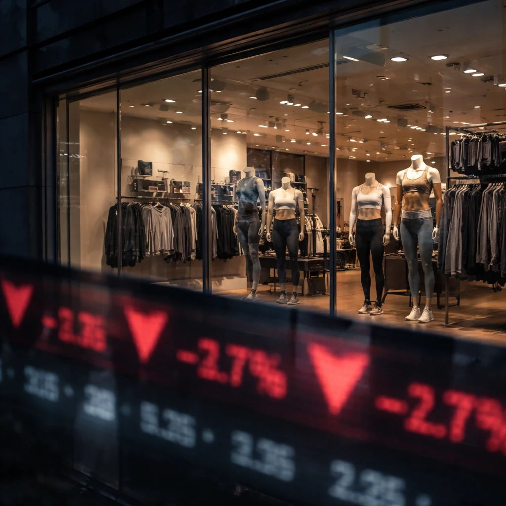 Lululemon Shares Plunge After Management Cuts 2026 Guidance, Flags Board Shake-Up