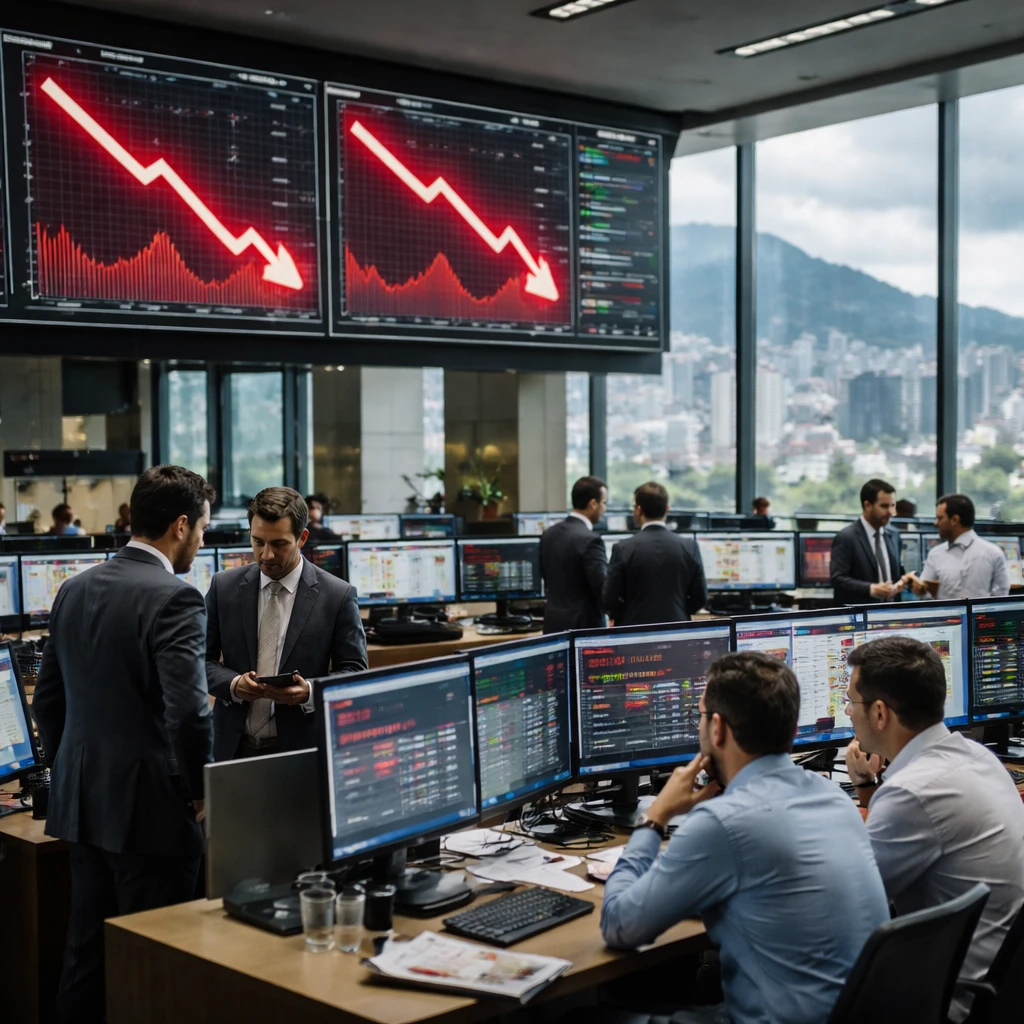 Colombian equities retreat at close as COLCAP falls 1.34%