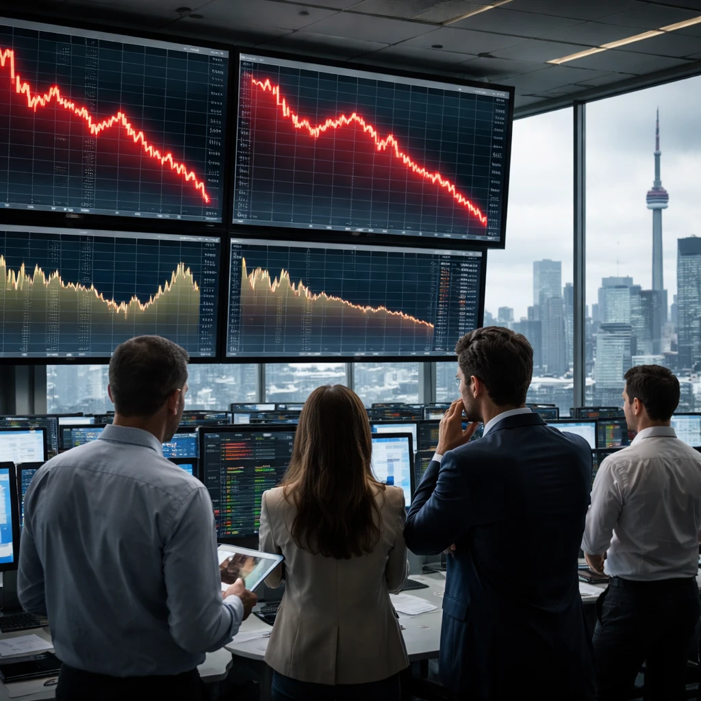 Canadian Stocks Set to Open Lower as Tech Turmoil and Slumping Oil Weigh on Sentiment