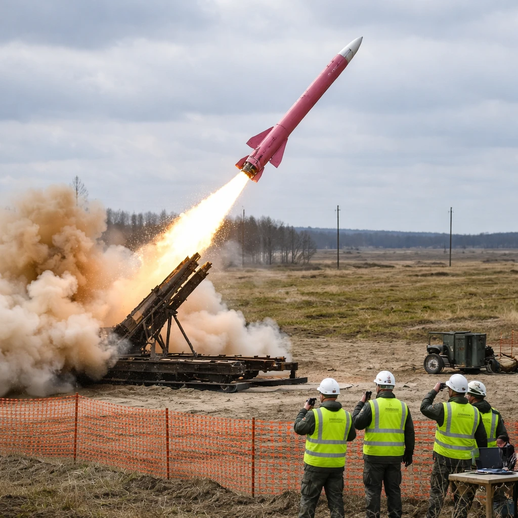 Ukrainian Firm Tests Interceptor Variant in Bid to Build Air Defence System