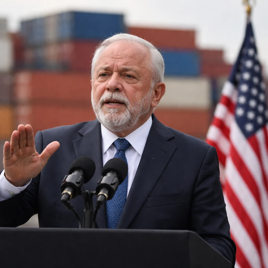 Lula Rebukes U.S. After Proposed 25% Tariff, Signals Pivot if Purchases Dry Up