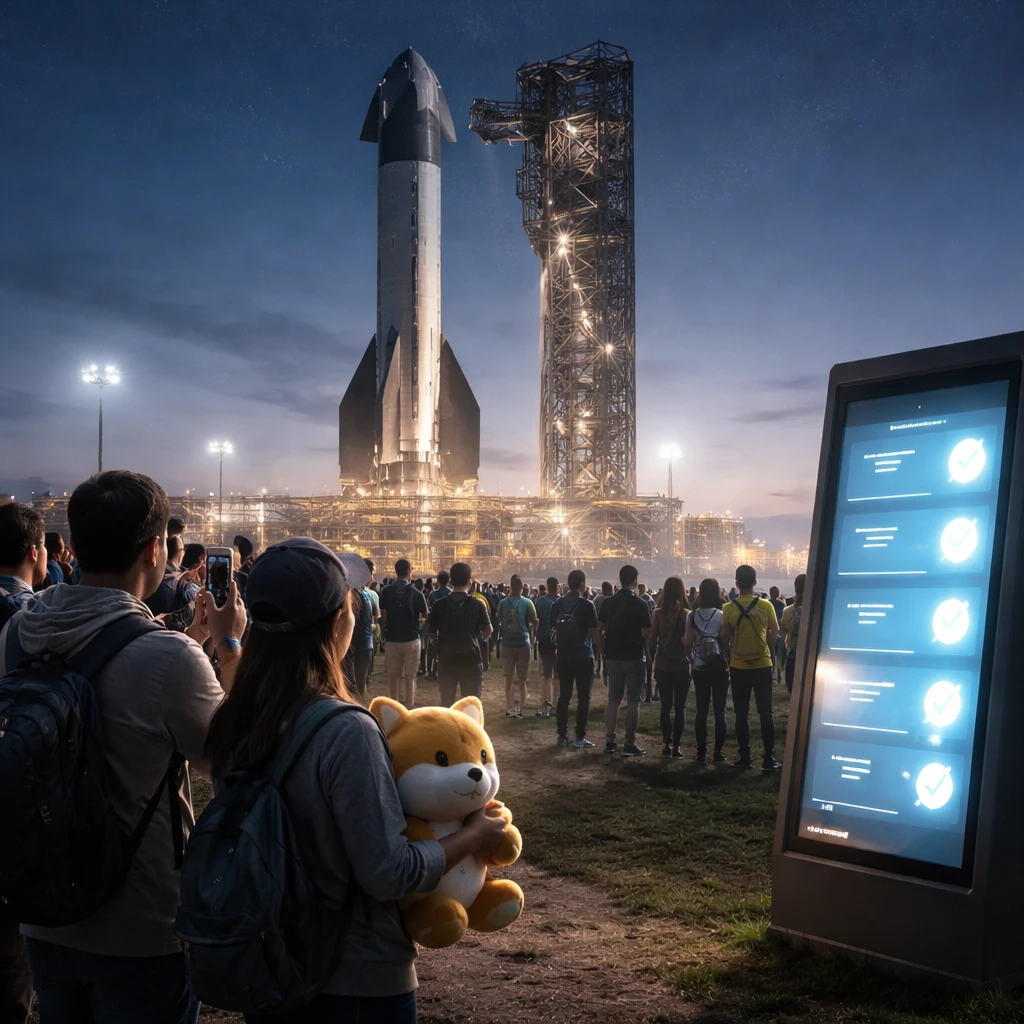 Retail Investors Focus on Mascots and Aesthetics Ahead of SpaceX’s First Public Earnings Call