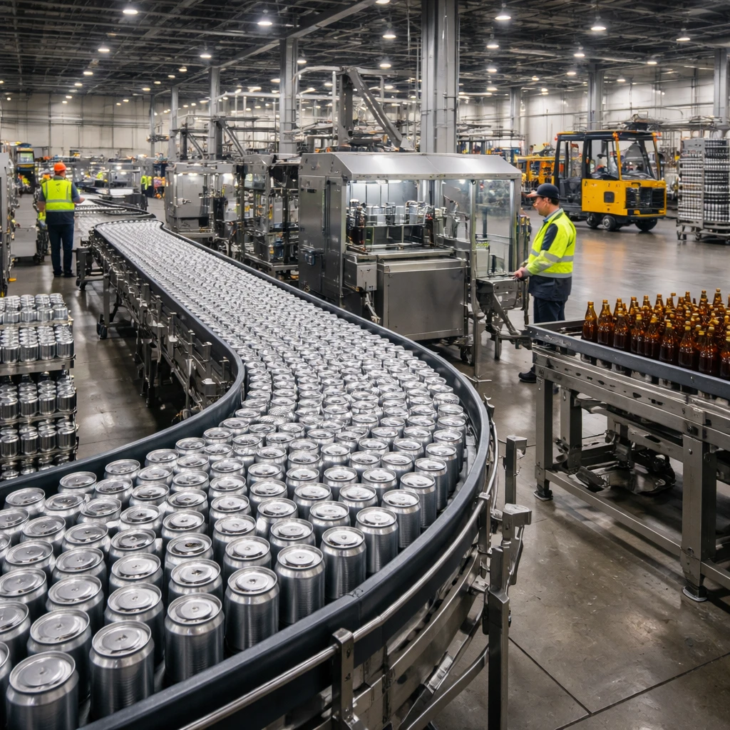 Aluminum Cans Continue to Capture Share in Beverage Packaging, BofA Data Shows