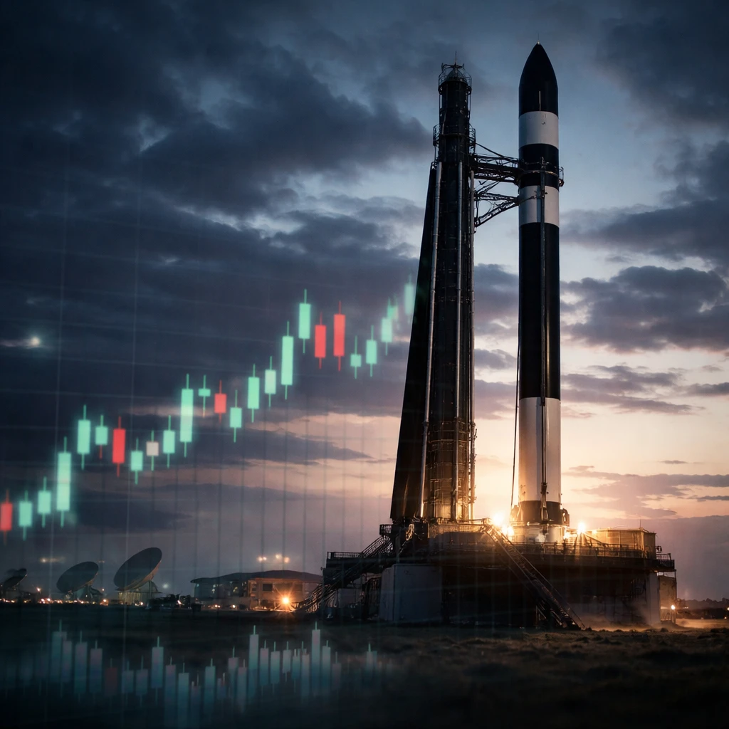 Options Skew Climbs as Rocket Lab Nears Earnings; Volatility Eases Slightly