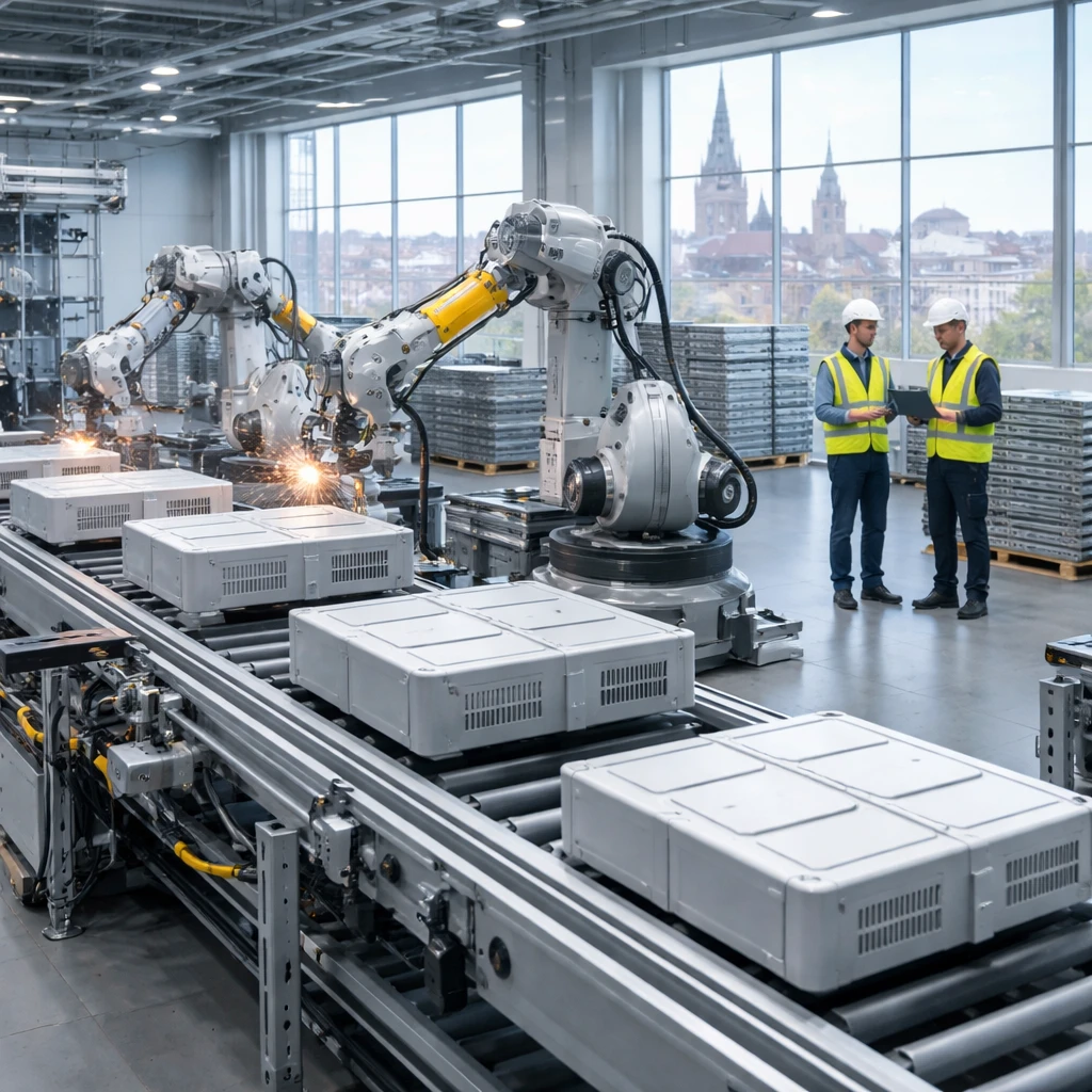 Eos Energy Rallies After First European Supply Pact and New Production Line Comes Online