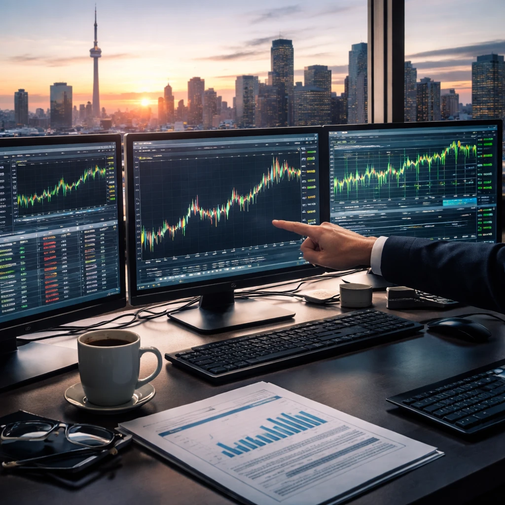 TSX Futures Steady as AI Chip Surge and Bank Results Counterbalance Middle East Ceasefire Uncertainty