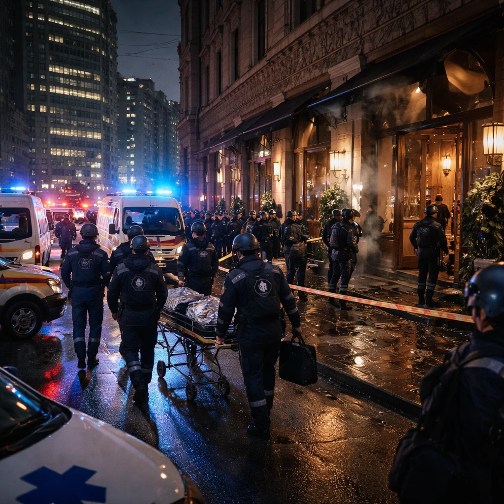 Bombing at Central Moscow Restaurant Kills Three, Injures 21