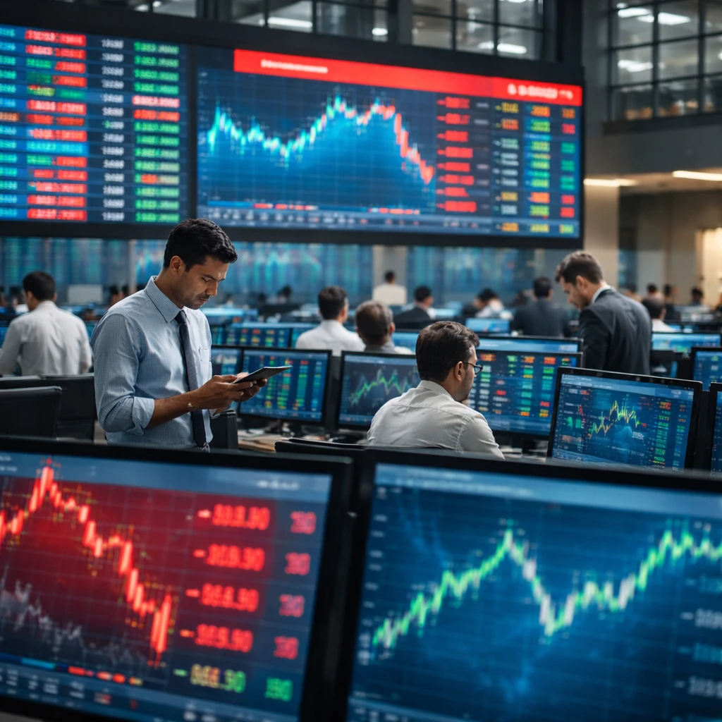Nifty 50 Ends Lower as Auto, IT and Capital Goods Stocks Lead Declines
