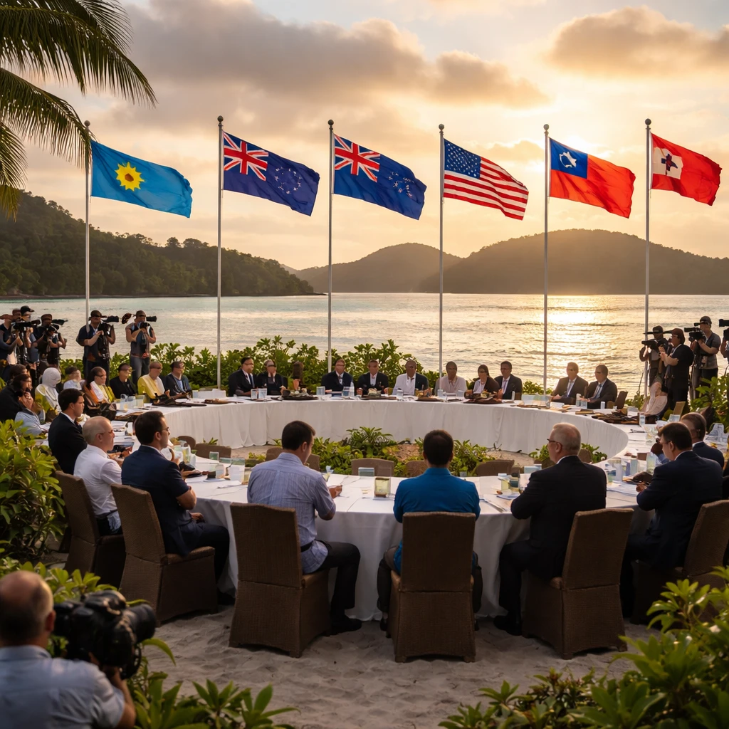 China Flags 'Consequences' After Taiwan Appears at Pacific Islands Forum