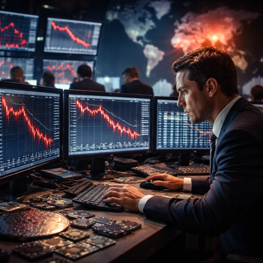 Futures Slip as Broadcom Earnings and Iran Tensions Weigh on Chip Stocks