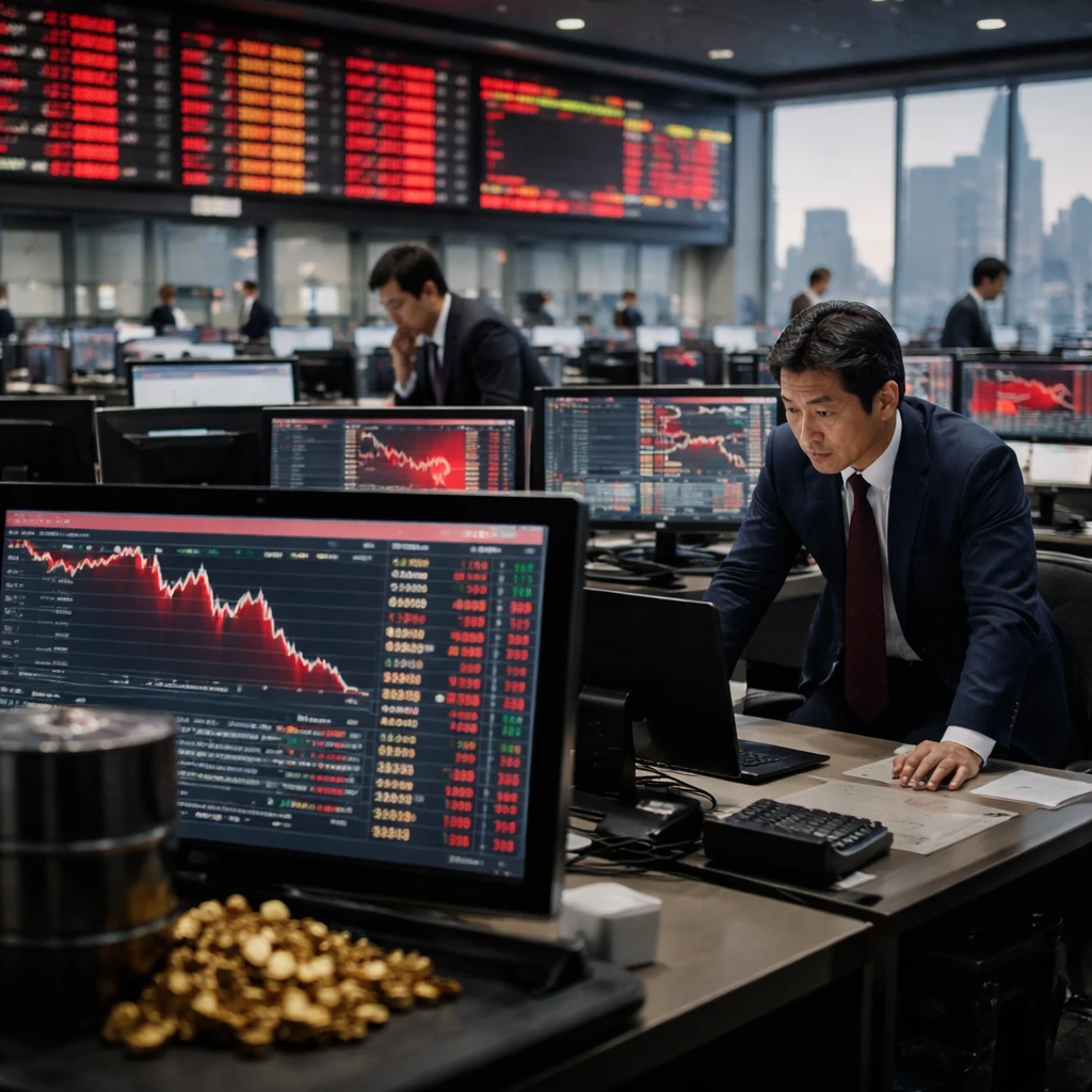 Tokyo Stocks Slide as Nikkei Drops 3.74%; Paper & Pulp, Transport and Communication Hit Hard