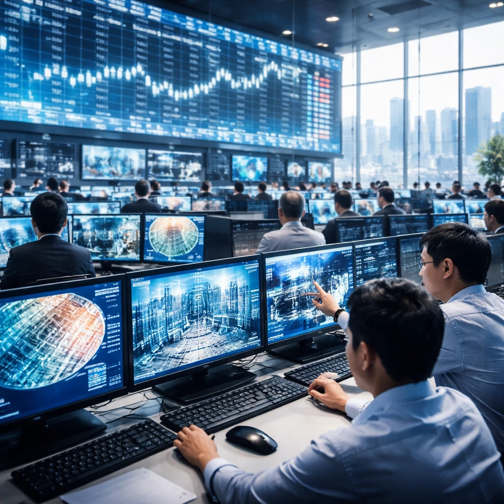 Asian markets climb as chip stocks rebound on renewed AI spending optimism despite Middle East tensions