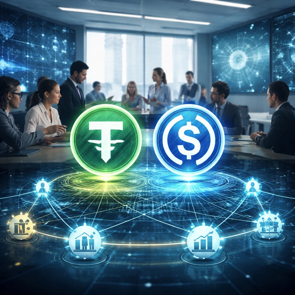 USDT Retains Volume Lead While USDC Accelerates in Business Use, NOWPayments Data Shows