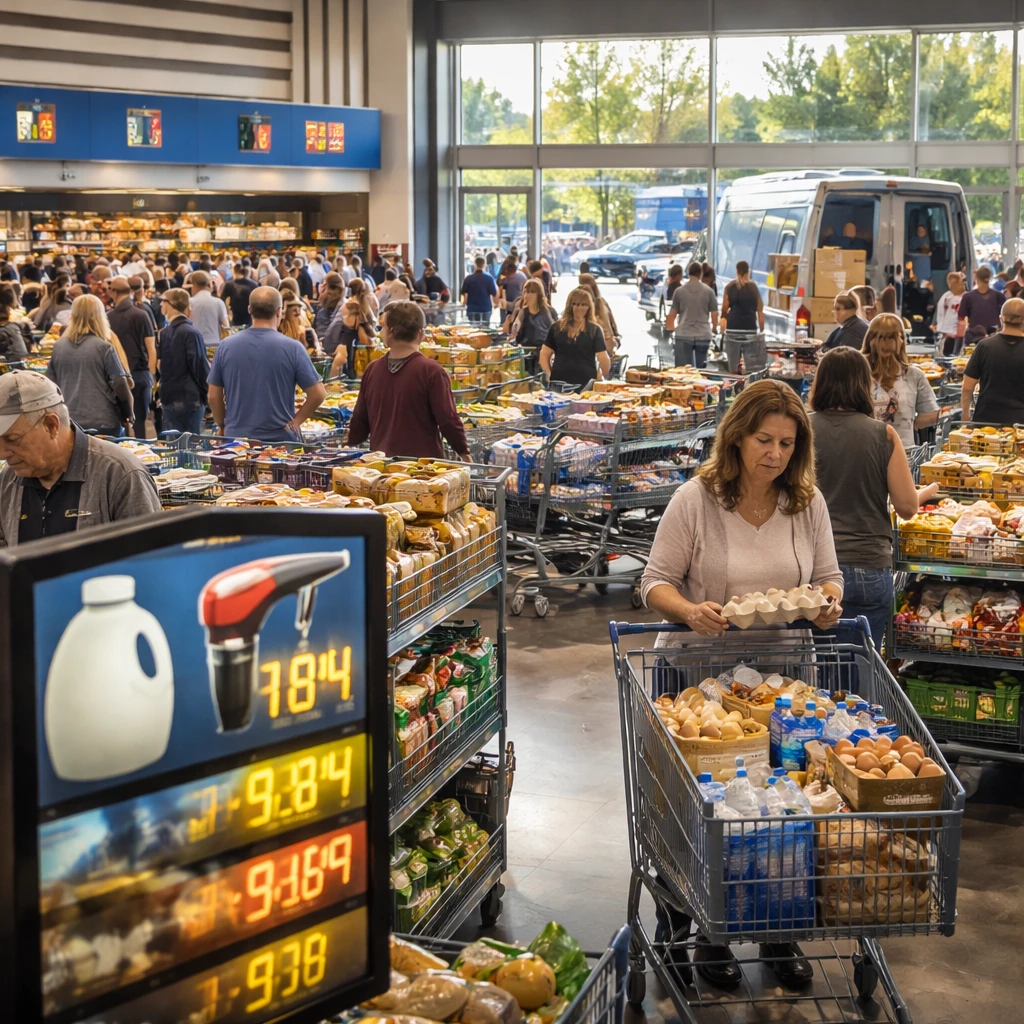 Walmart Holds Annual Targets Amid Rising Fuel Costs and Frugal Shoppers
