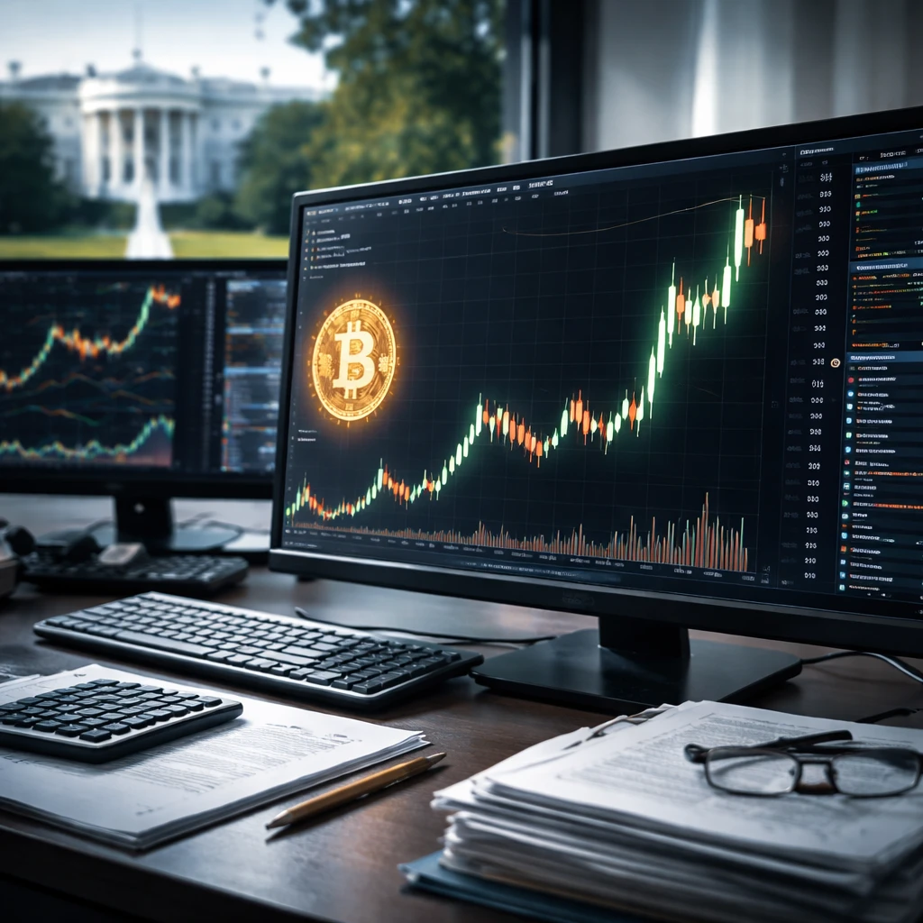 Bitcoin Rebounds After Weekly Drop as Industry Leaders Head to White House Meeting