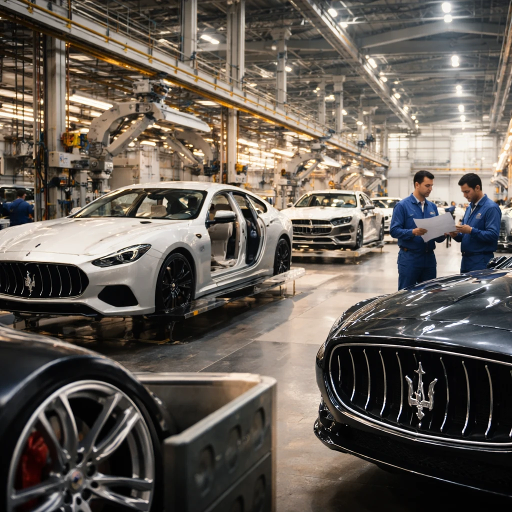 Stellantis in talks with two partners for Maserati as plant roles eyed