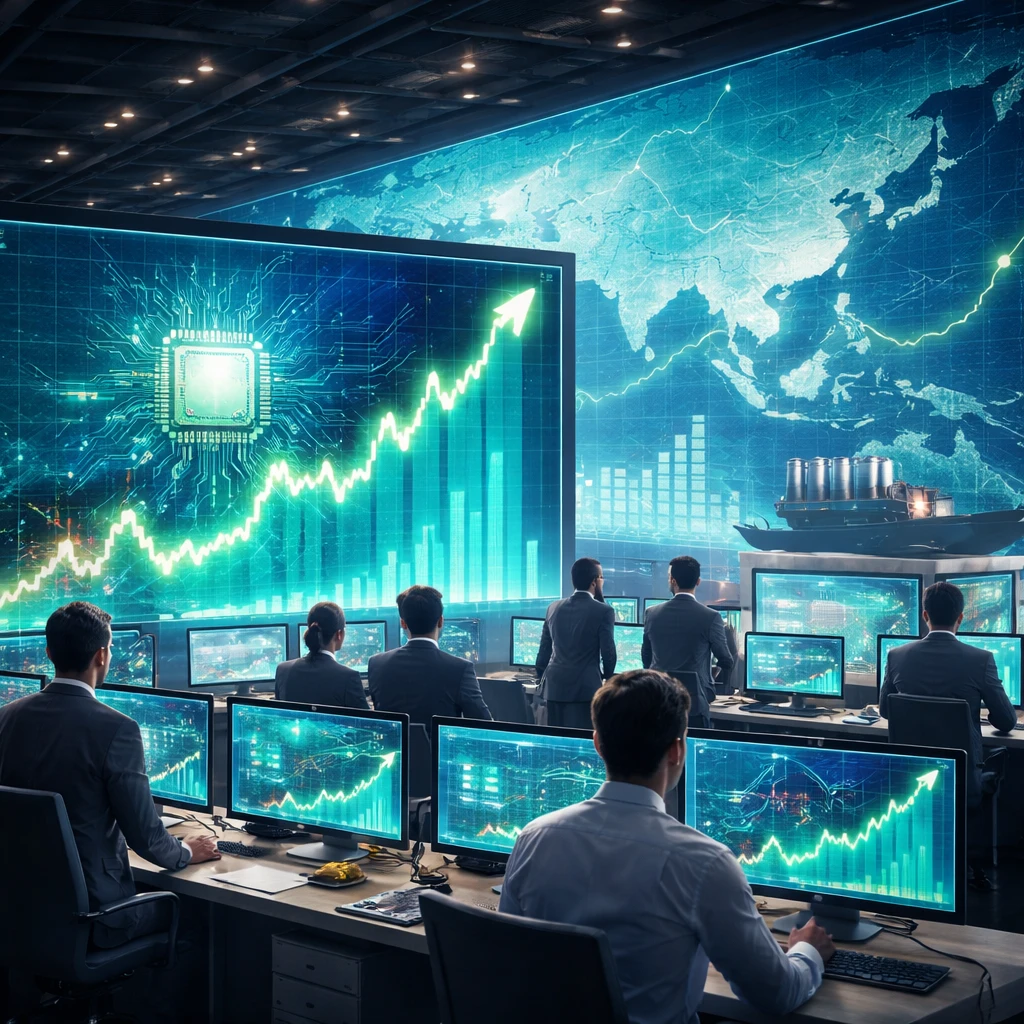 Asian Equities Rally on Semiconductor Earnings, Oil Prices Slide on Geopolitical De-escalation