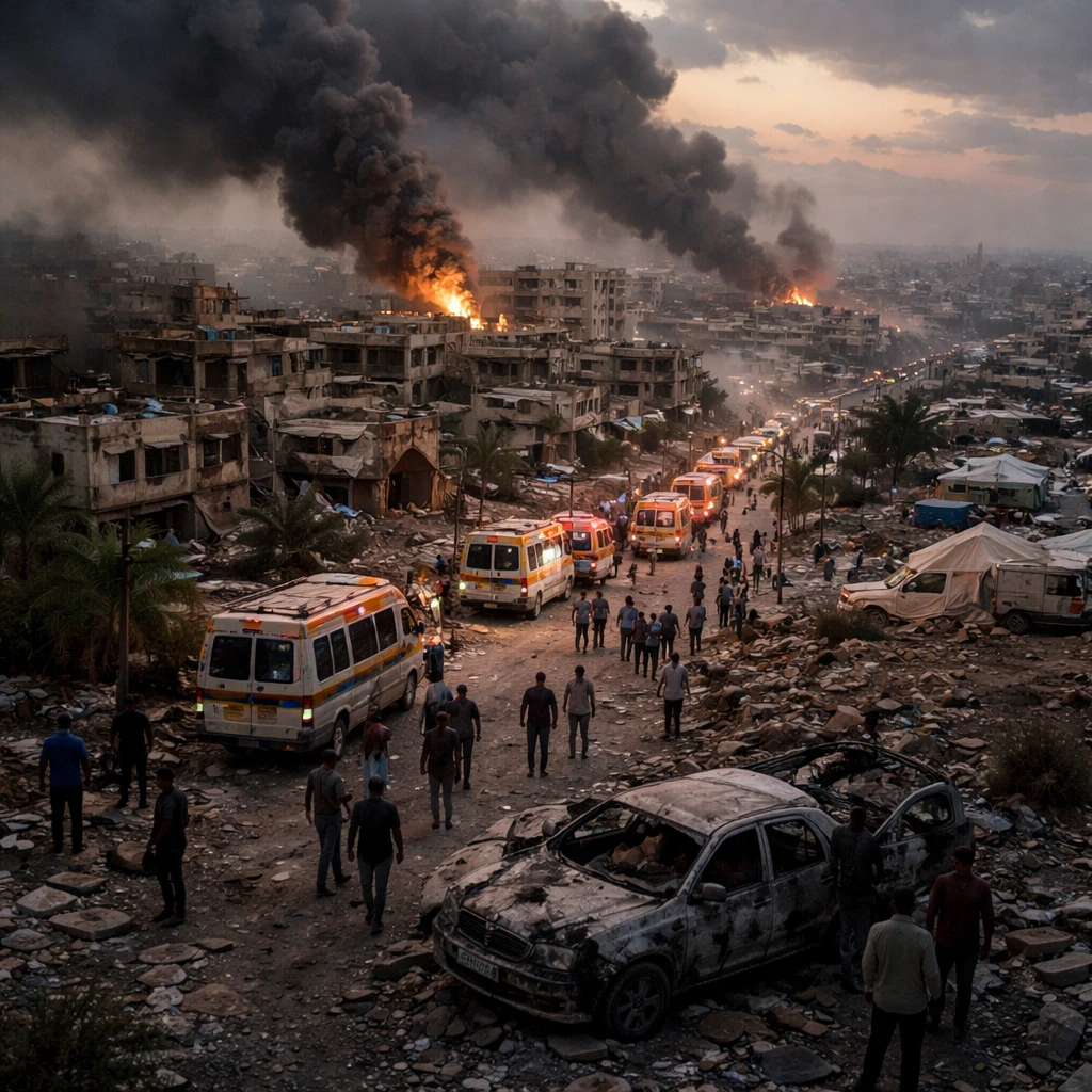 Fresh Israeli Airstrikes Kill at Least 18 in Gaza as Disarmament Talks Stall