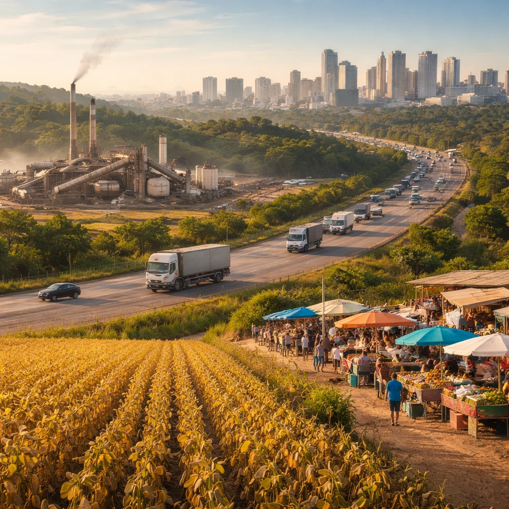 Brazil Q1 GDP Rises 1.1% as Consumption and Investment Strengthen