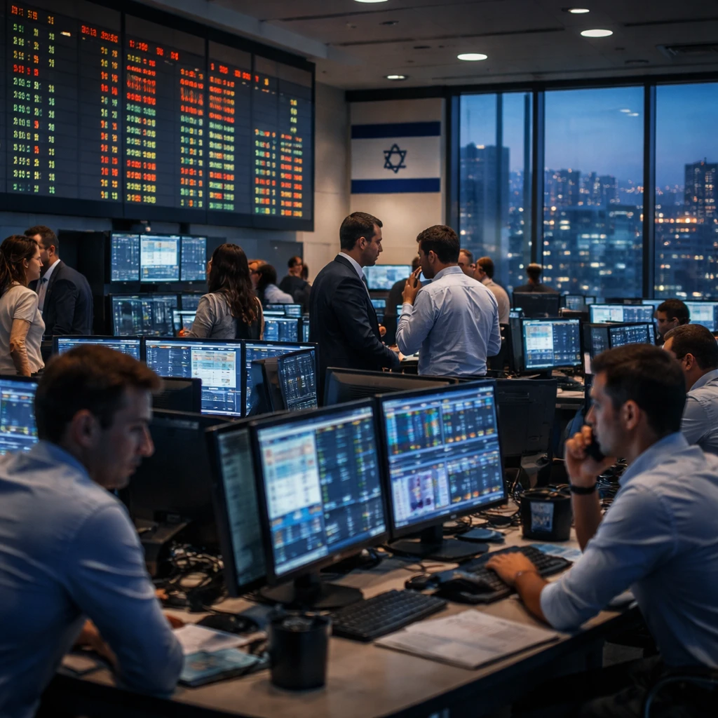 Tel Aviv Market Closes Lower; TA 35 Drops 0.66% as Oil & Gas, Banking and Tech Retreat